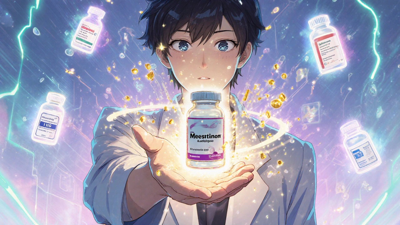 Compare Mestinon (Pyridostigmine) with Alternatives for Myasthenia Gravis