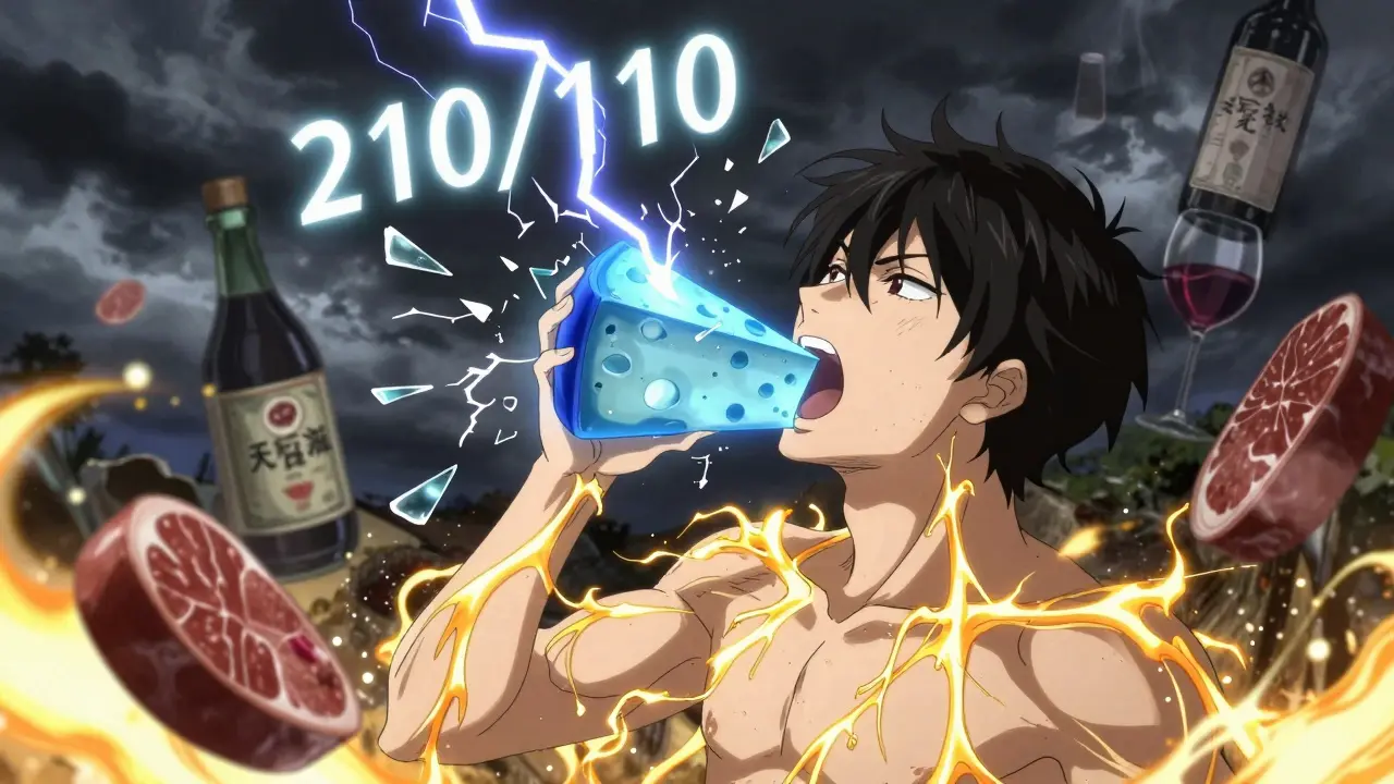 Tyramine-Rich Foods and MAO Inhibitors: What You Must Avoid to Prevent Hypertensive Crisis